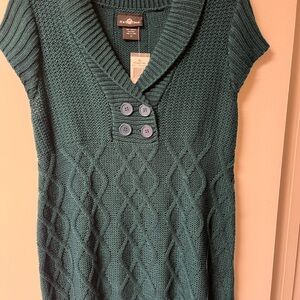 It's Our Time Teal Knit Sweater